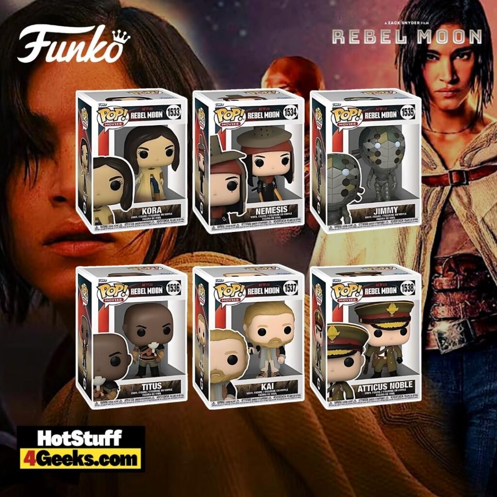 Unveiling the NEW Netflix Rebel Moon Funko Pops! (2023 release)