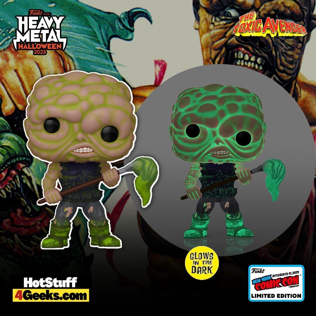 NYCC 2023 Toxic Avenger Glow-In-the-Dark (GITD) Funko Pop!