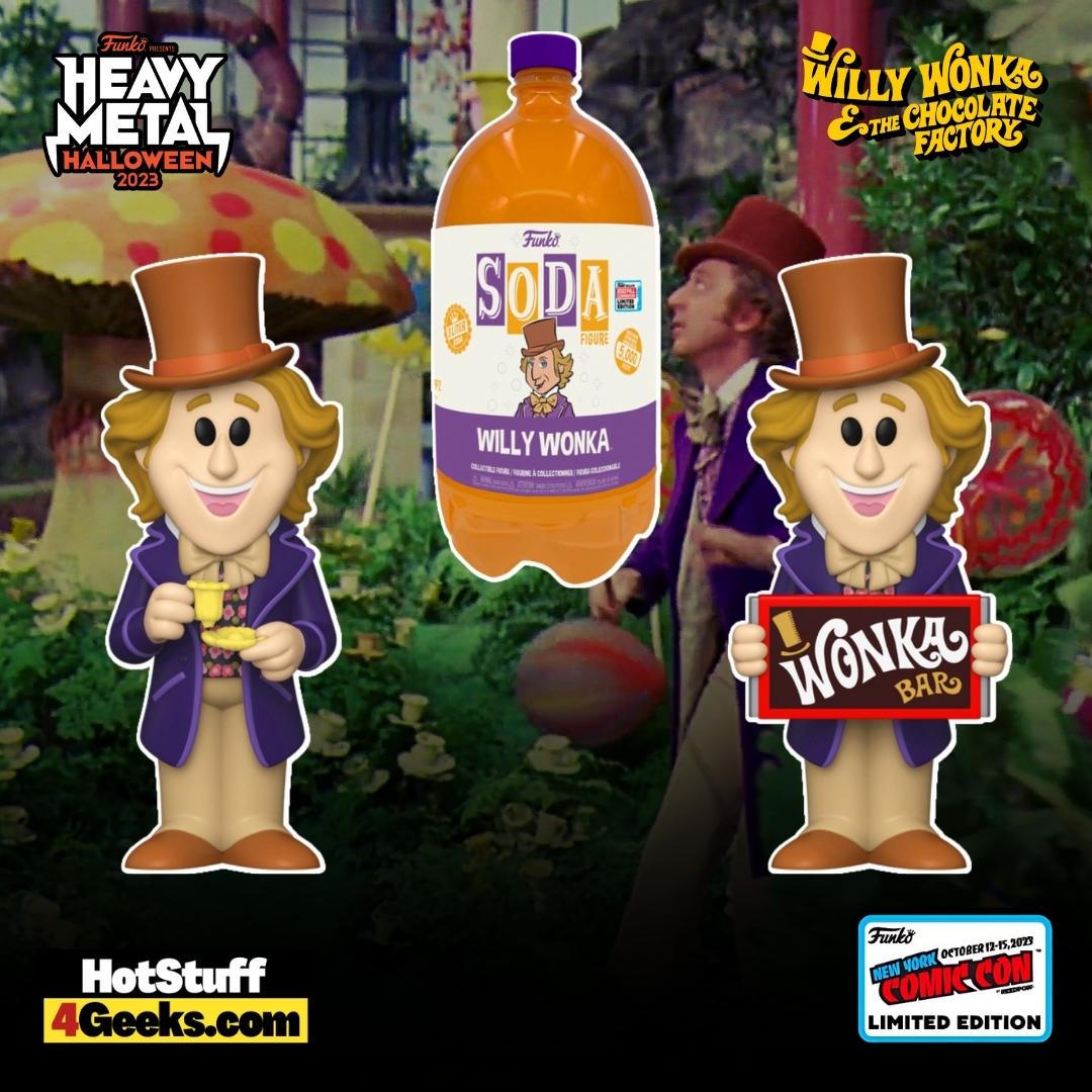 NYCC 2023 Vinyl Soda 3 Liter Willy Wonka Funko Figure