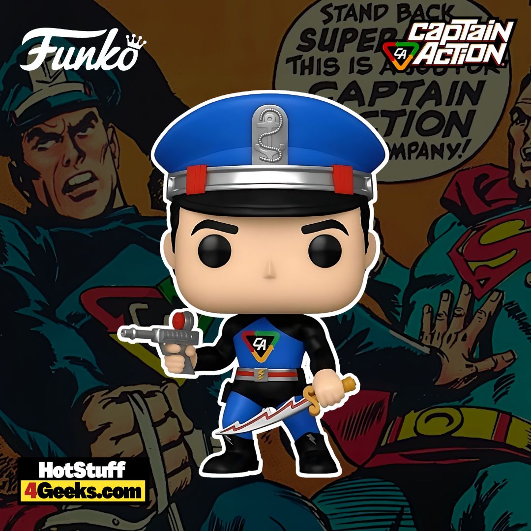 Exclusive First Look: Captain Action Funko Pop Retro Edition