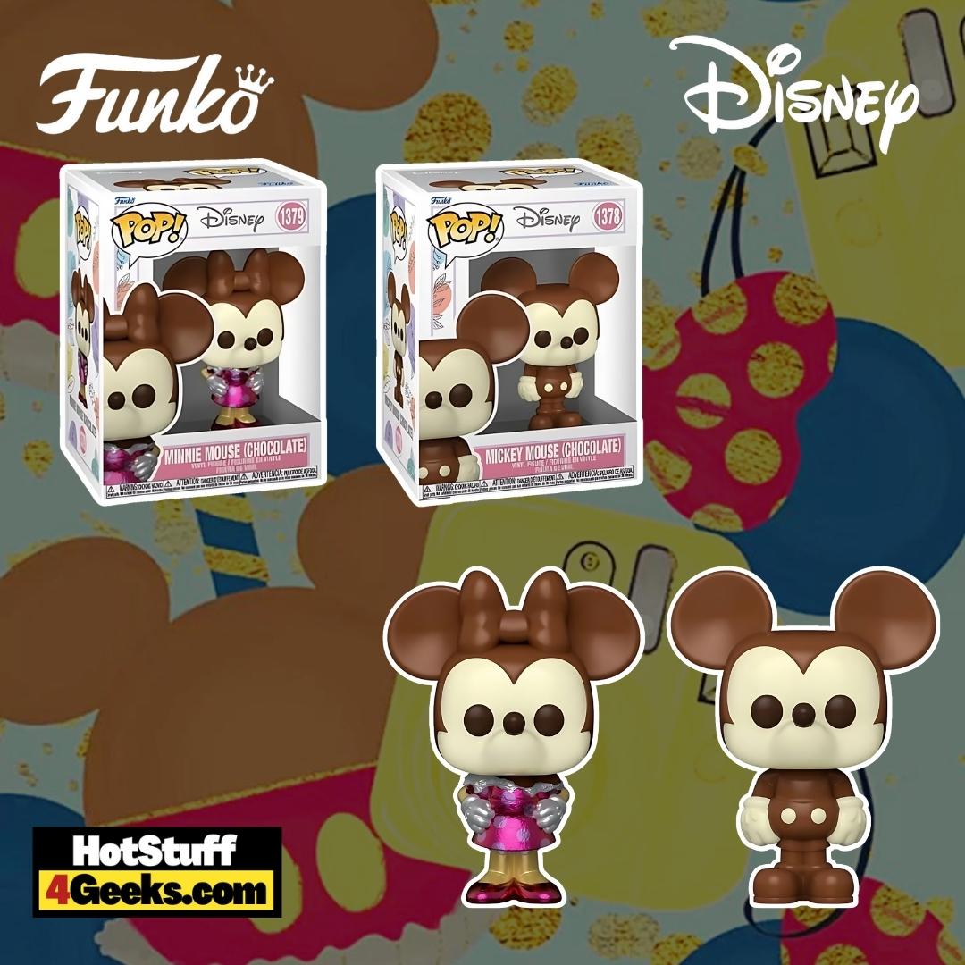 Disney - Minnie & Mickey Chocolate Deco Funko Pop! Vinyl Figures