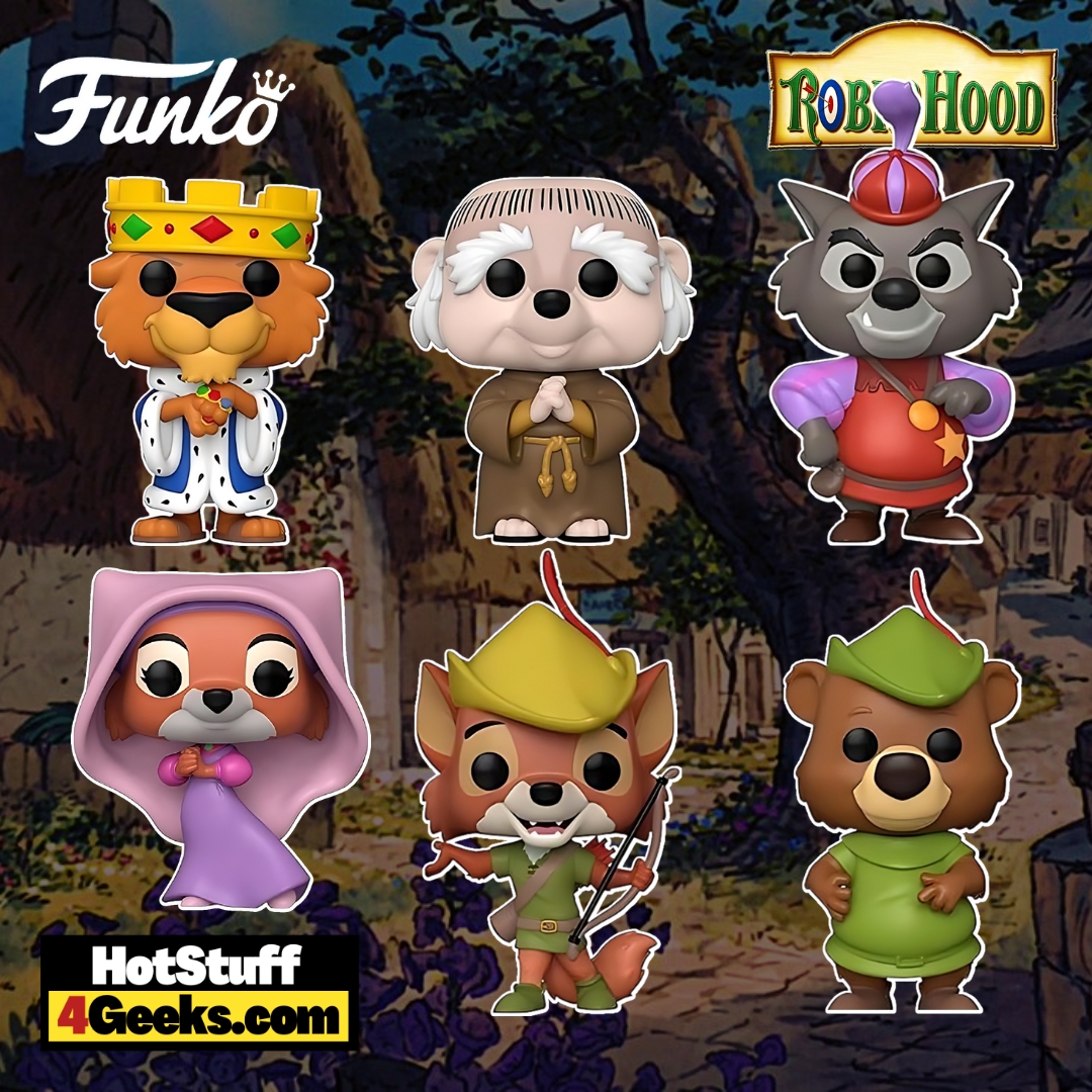 Unveiled: The New 2023 Disney's Robin Hood Funko Pop! Collection