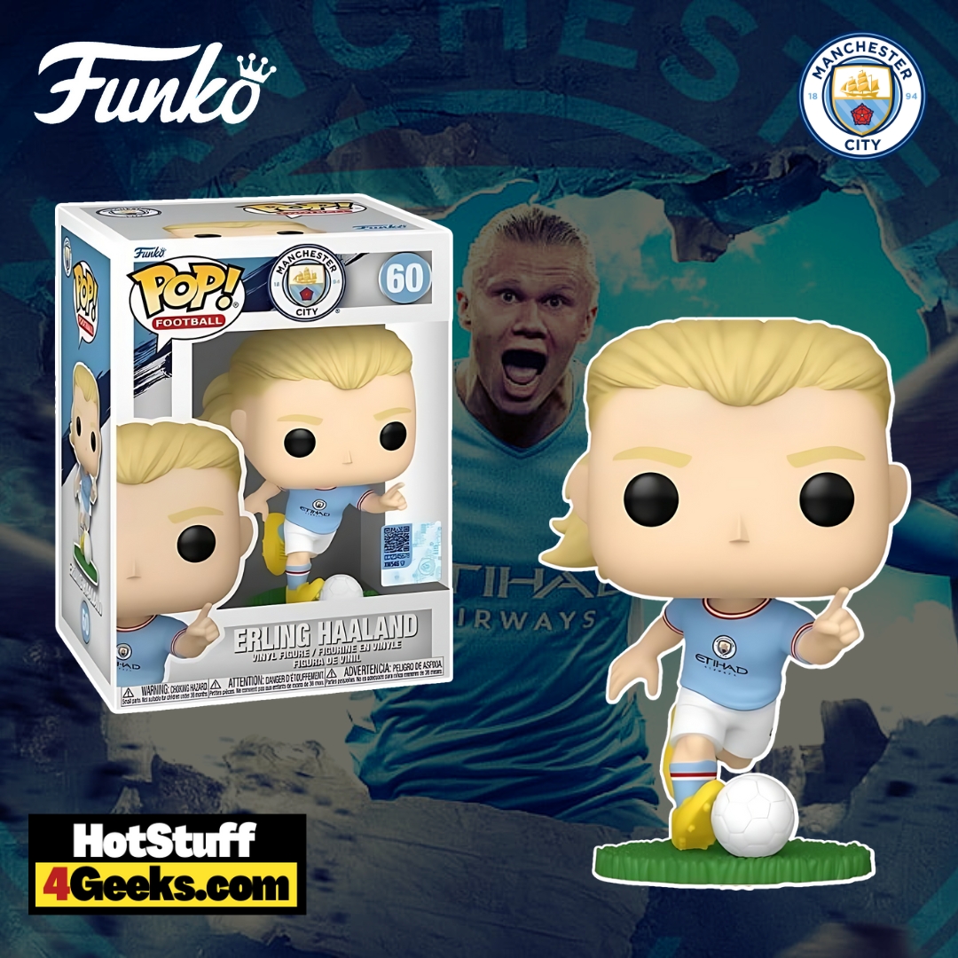 Coming Soon: Manchester City Manchester City Pop! Erling Haaland, Pep  Guardiola : r/funkopop