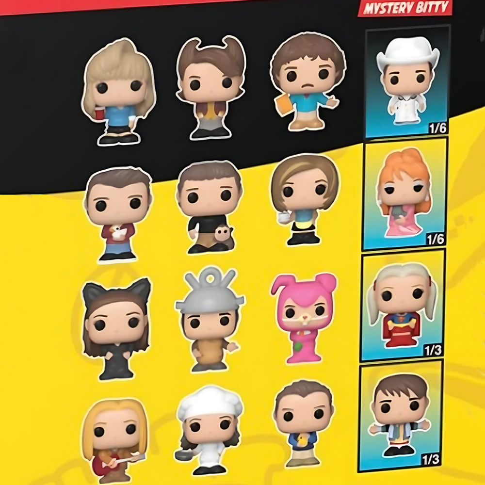 Friends Funko Bitty Pops Mini-Figures (2023 release)