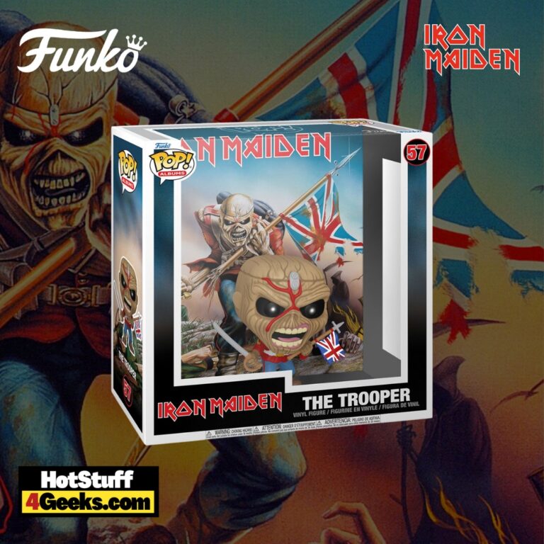 Funko Pop! Albums: Iron Maiden The Trooper Funko Pop! Album Vinyl Figure #57 