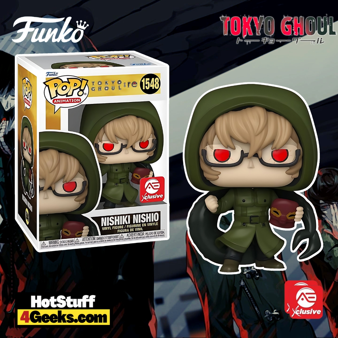 Funko Pop! Animation: Tokyo Ghoul - Nishiki Nishio Funko Pop! Vinyl Figure - Alliance Entertainment (AE) Exclusive (2023 release)