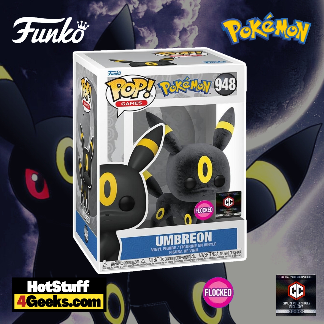 Funko Pop! Pokémon: Umbreon (Flocked) Funko Pop! Vinyl Figure - Chalice Collectibles Exclusive
