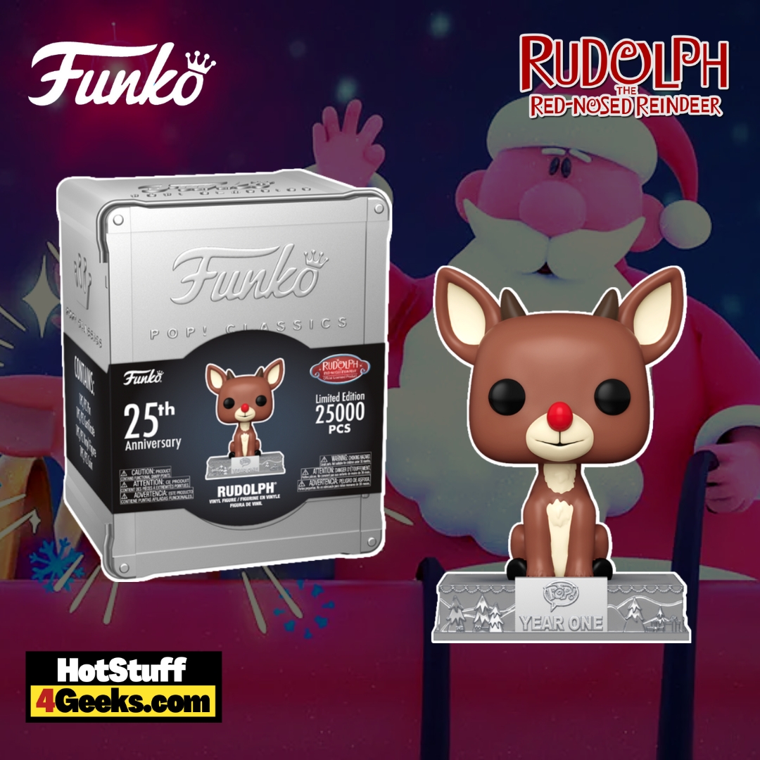 2023 NEW Rudolph The Red-Nosed Reindeer Funko Pop! Tin Box