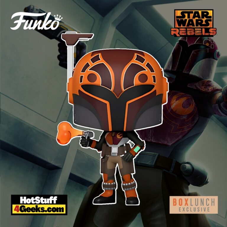 Funko Pop! Star Wars Rebels Sabine Wren Vinyl Bobblehead Figure - BoxLunch  Exclusive