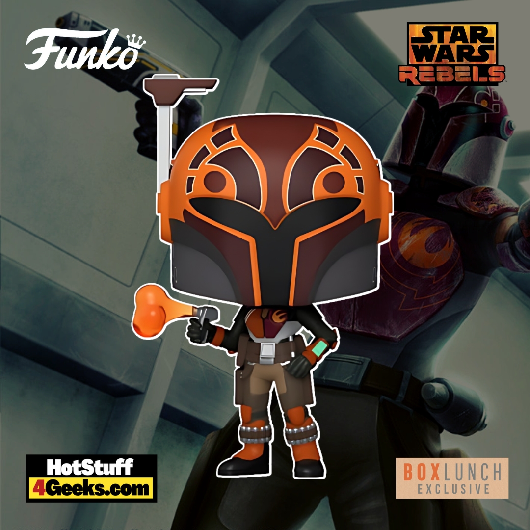 2024 NEW Star Wars Rebels: Sabine Wren Funko Pop! BoxLunch Exclusive