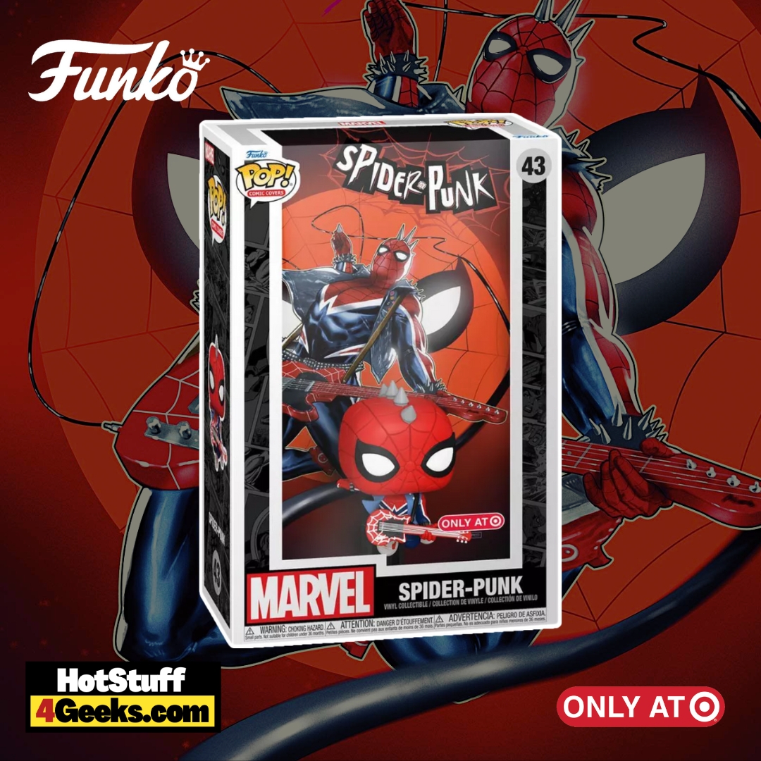 Funko POP! Marvel Spider-Punk #4 (Variant) Funko Pop! Comic Cover Figure - Target Exclusive