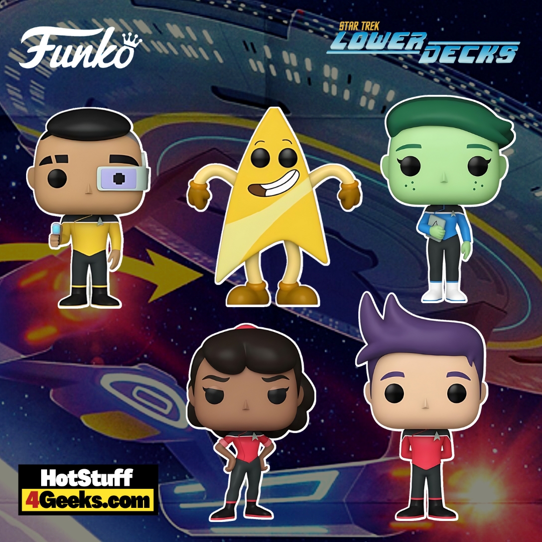 Funko's Star Trek Adventure: Lower Decks Pop Figures Unveiled