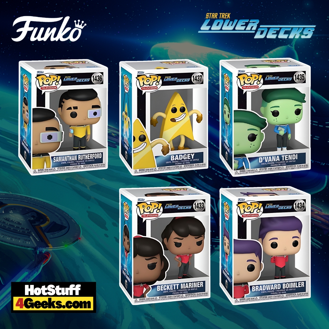 Star Trek Lower Decks Funko Pop! Vinyl Figures