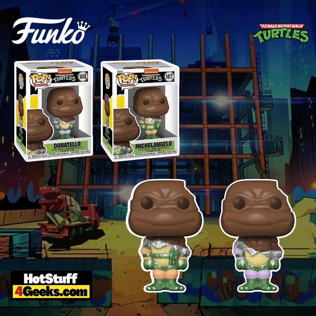 TMNT - Michelangelo and Donatello Chocolate Deco Funko Pop! Vinyl Figures