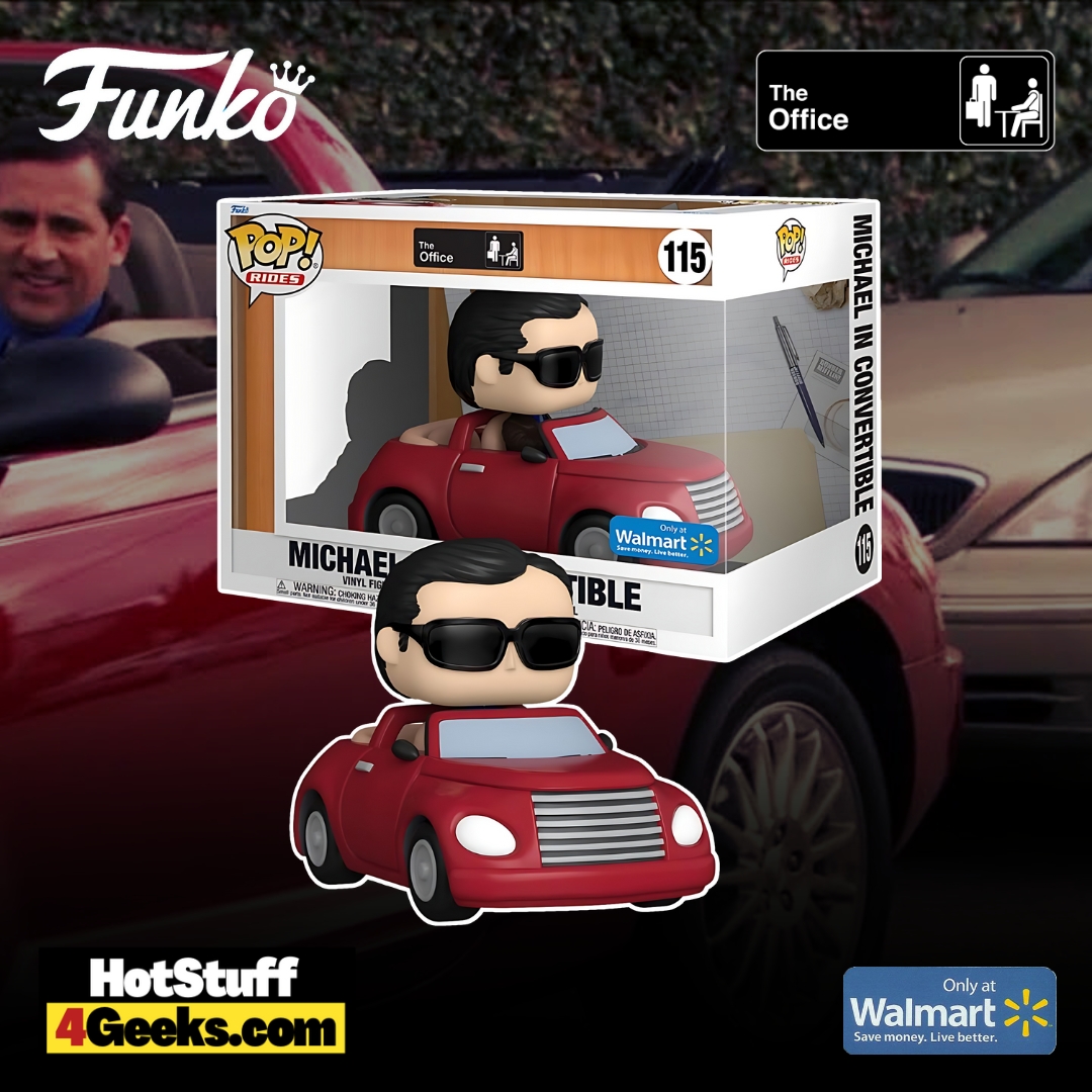 Funko Pop! The Office - Michael in Red Convertible Funko Pop! Ride Vinyl Figure - Walmart Exclusive