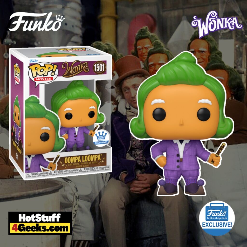 2023 New Willy Wonka And The Chocolate Factory Funko Pops