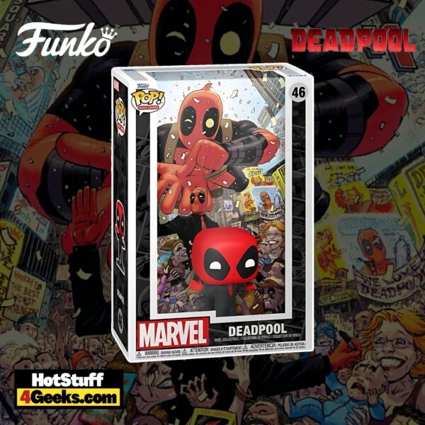 2023 NEW Deadpool 1 (2015) Funko Pop! Comic Cover