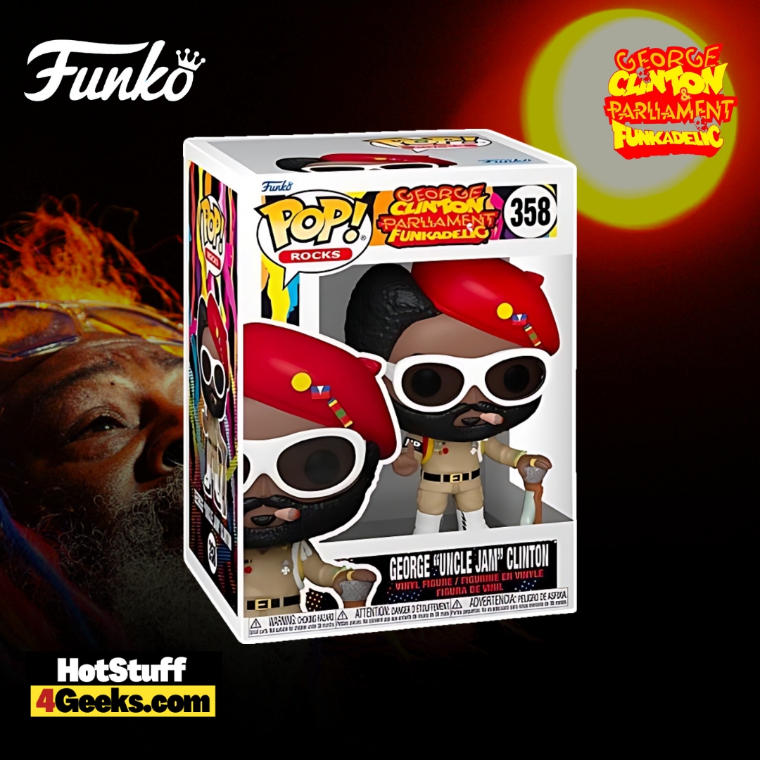 Funko POP! Rocks - George Uncle Jam Clinton