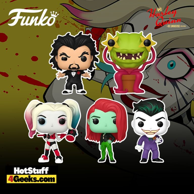 2023 NEW Harley Quinn Animated Series Funko Pops! Unleashed