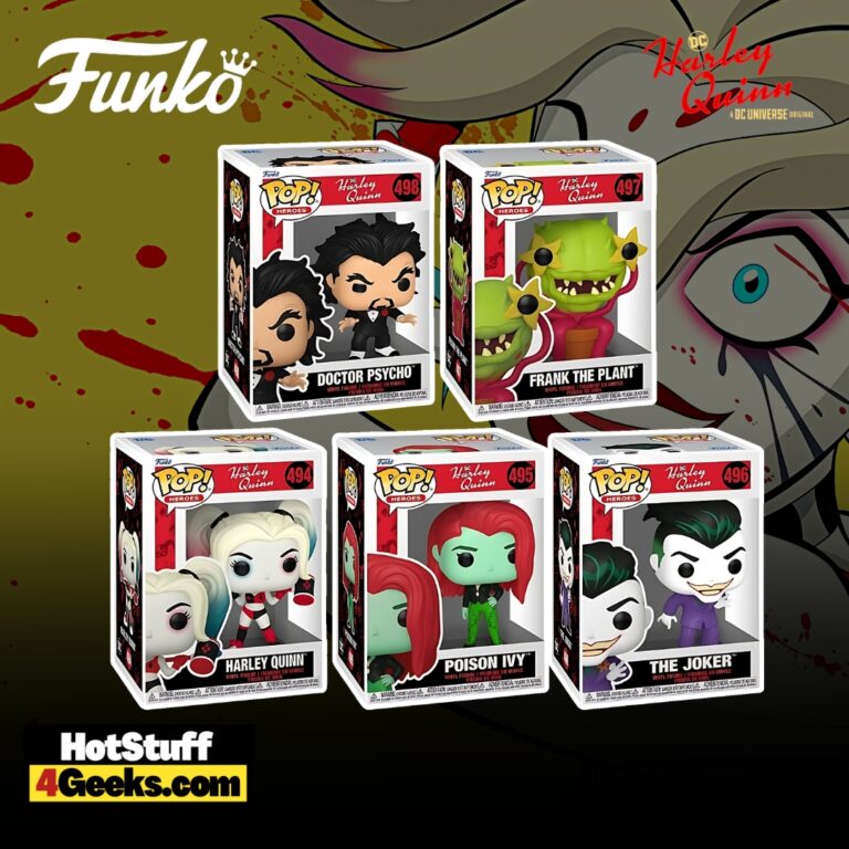 2023 New Harley Quinn Animated Series Funko Pops! Unleashed