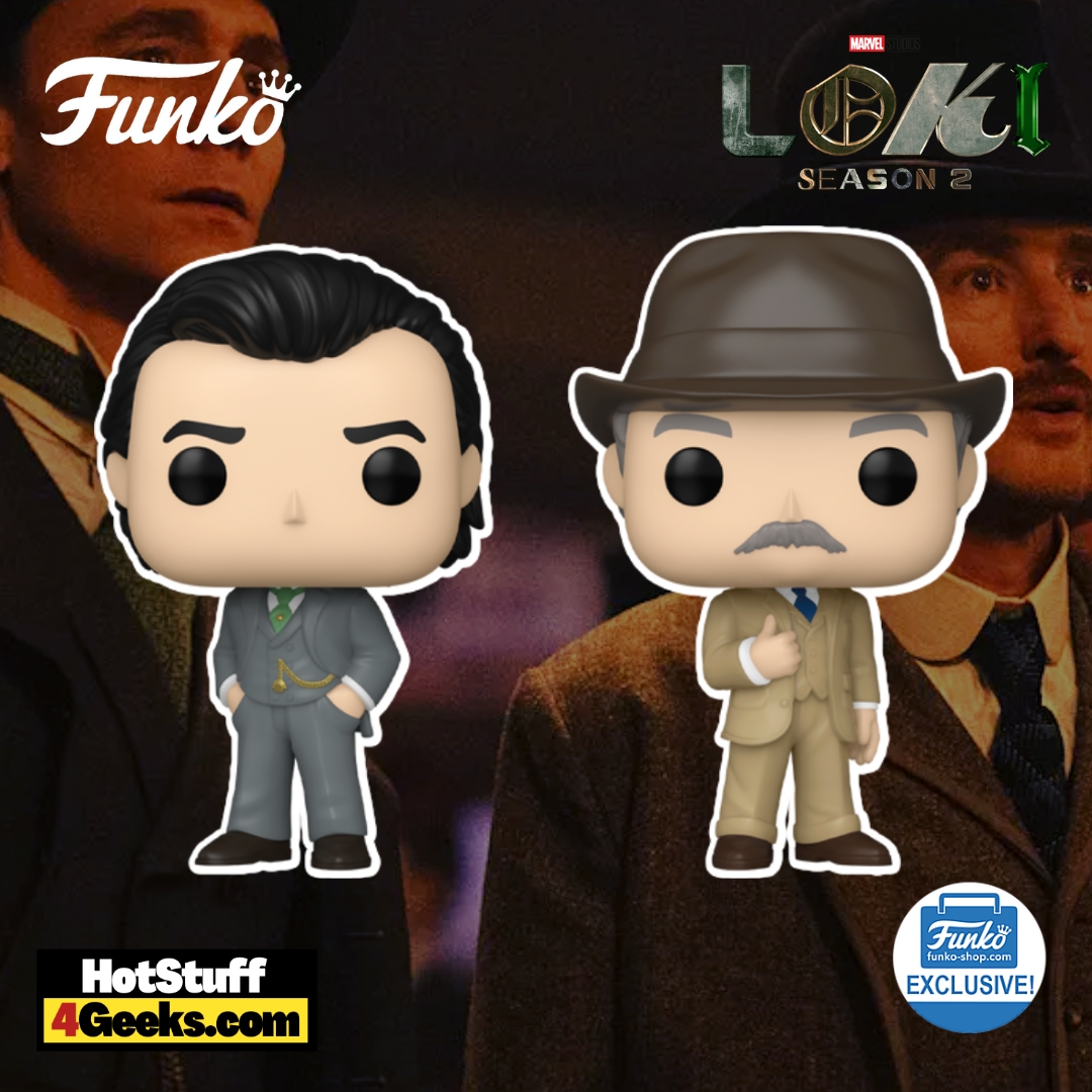 2023 NEW Loki S2 - Loki and Mobius (1893) 2-Pack Funko Pop!