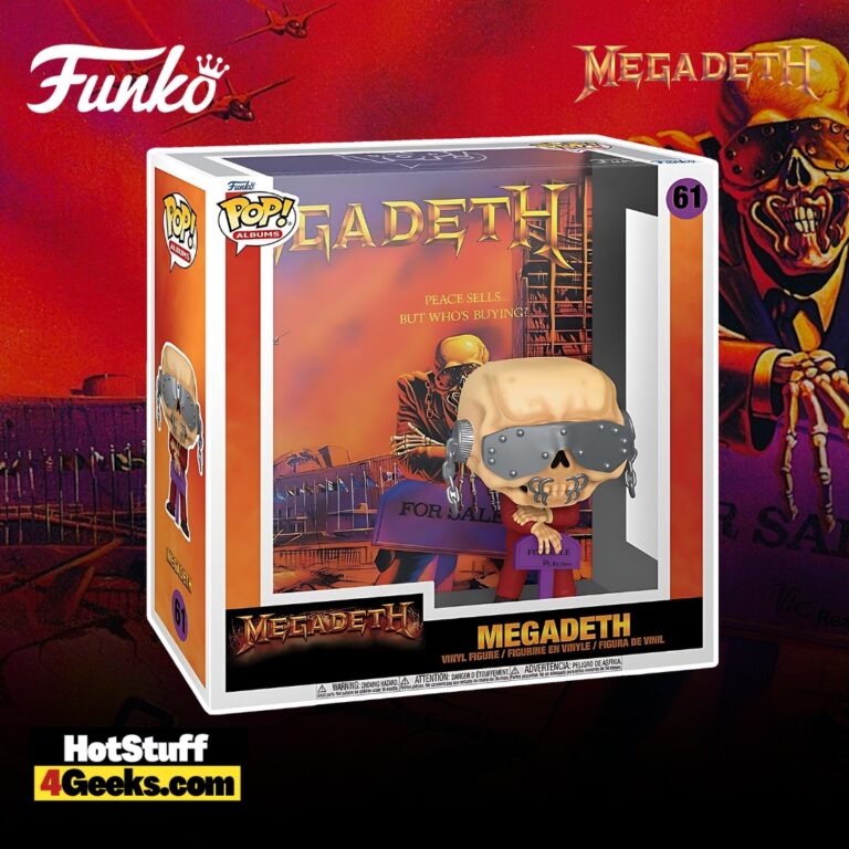 Funko Pop! Albums: Megadeth's "Peace Sells... but Who's Buying?" Funko Pop! Album Vinyl Figure