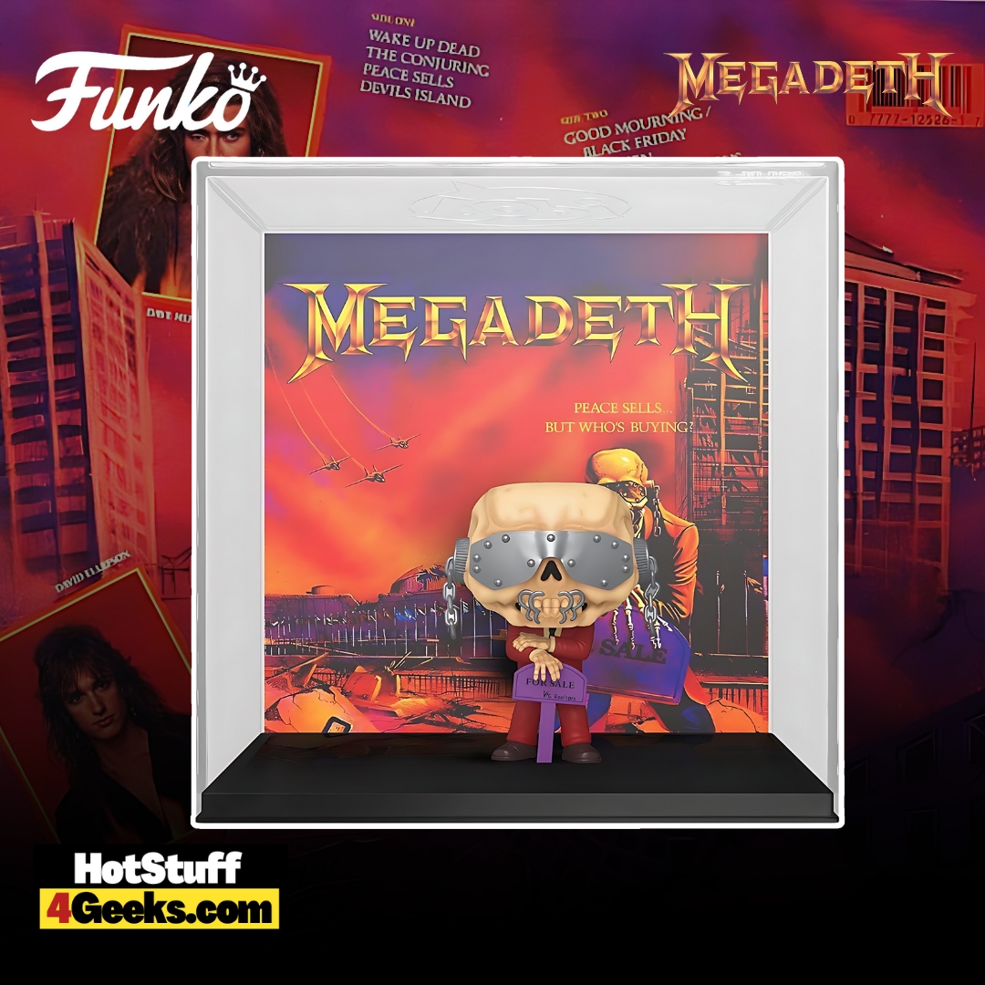 Funko Pop! Albums: Megadeth's "Peace Sells... but Who's Buying?" Funko Pop! Album Vinyl Figure