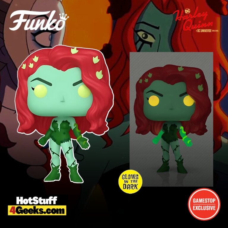 Funko Pop! DC Heroes: Poison Ivy Glow-In-The-Dark (GITD) Funko Pop! Vinyl Figure - GameStop Exclusive (2023 release)