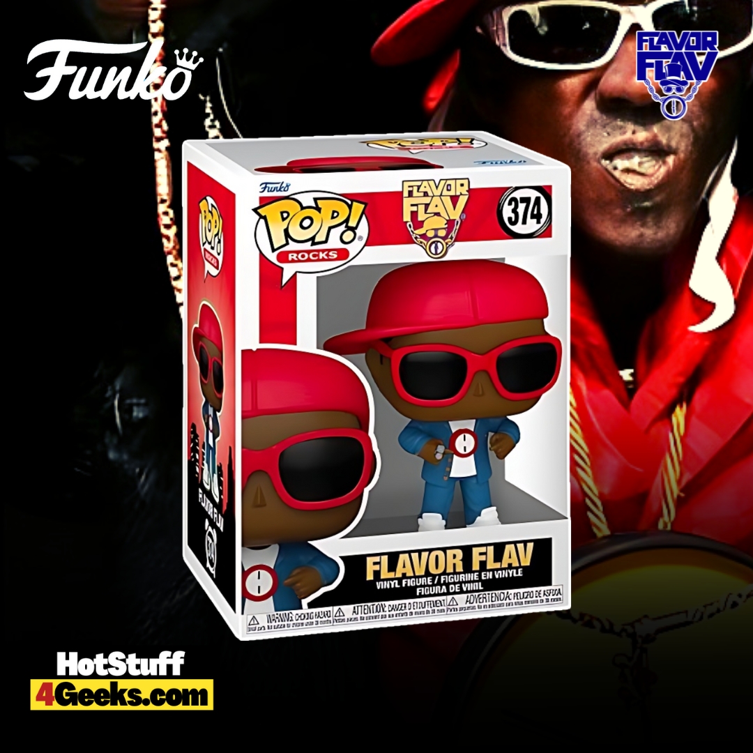 Funko Pop! Rocks: Flavor Flav Funko Pop! Vinyl Figure (2023 release)