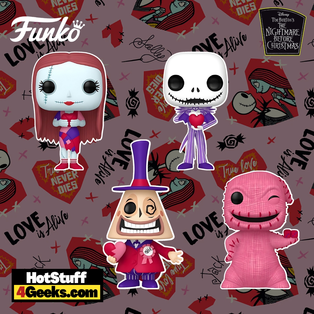 2024 NEW The Nightmare Before Christmas Valentine Funko Pops 2024 NEW The Nightmare Before Christmas Valentine Funko Pops