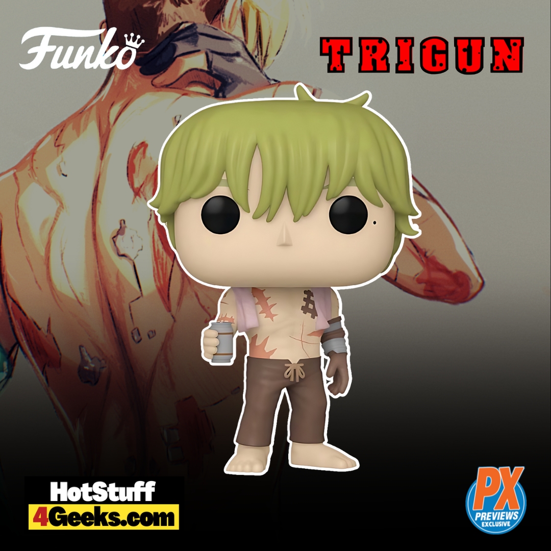 The NEW Trigun: Vash (Shirtless) Funko Pop! PX Exclusive