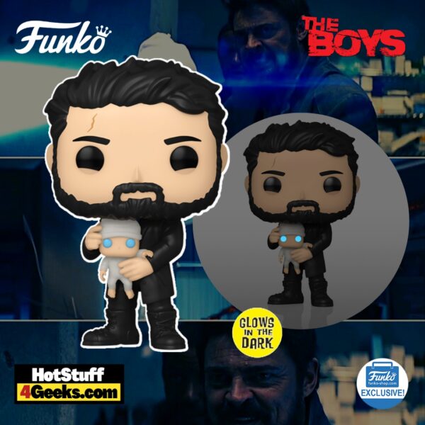 Closer Look: Billy Butcher & Laser Baby Funko Pop Exclusive