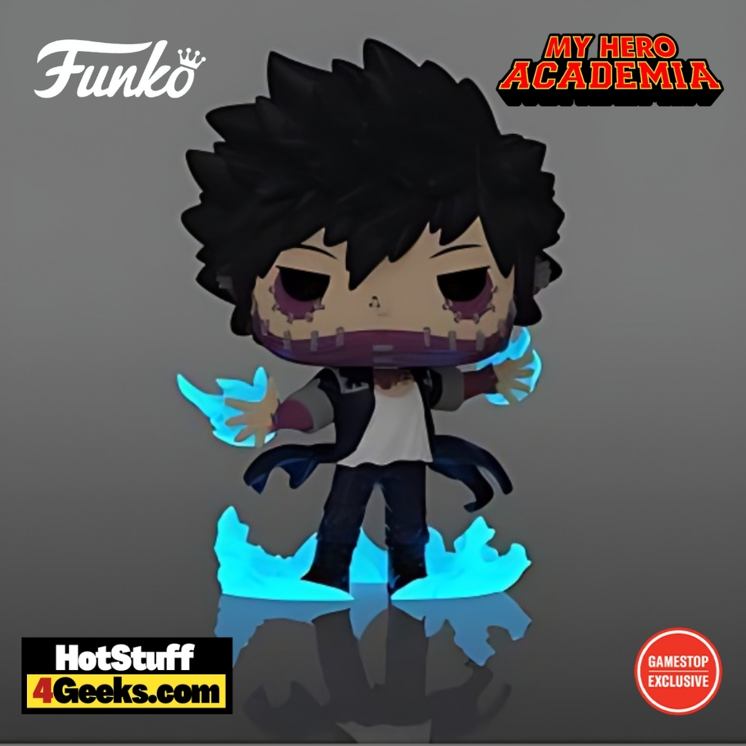 Funko Pop! Animation: My Hero Academia - Dabi with Flames Glow-in-The-Dark (GITD) Funko Pop! Vinyl Figure – GameStop Exclusive (2024 release)