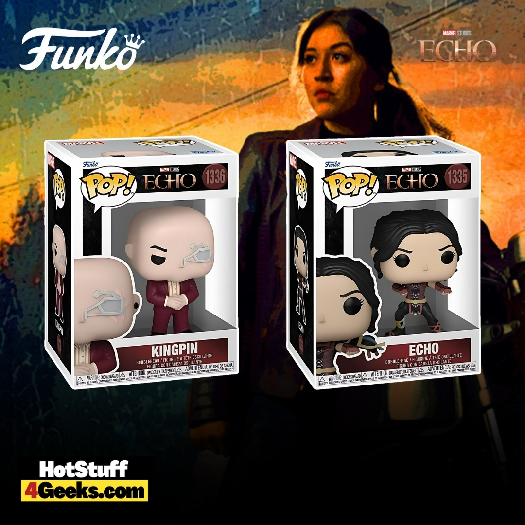 Funko Pop! Marvel Studios: Echo - Echo and Kingpin Funko Pop! Vinyl Figures (2024 release)