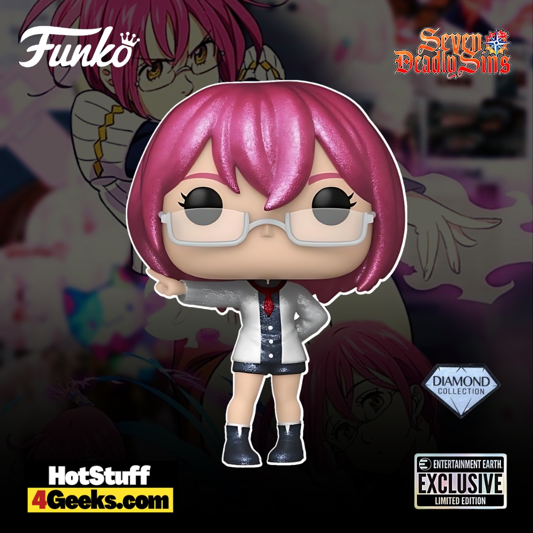 The NEW 7 Deadly Sins: Gowther Diamond Glitter Funko Pop! Exclusive