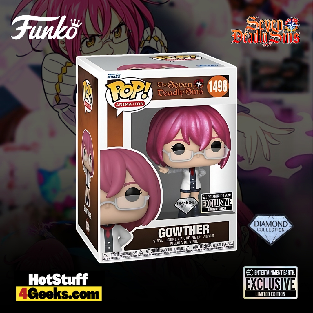 Funko Pop! Animation: The Seven Deadly Sins - Gowther Diamond Glitter Funko Pop! Vinyl Figure - Entertainment Earth Exclusive (2024 release)