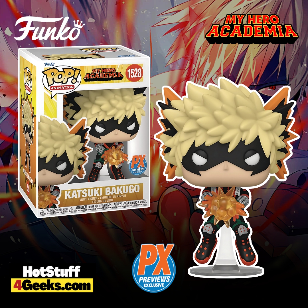 My Hero Academia: Katsuki Bakugo Funko Pop! Vinyl Figure – PX Previews Exclusive (2024 release)