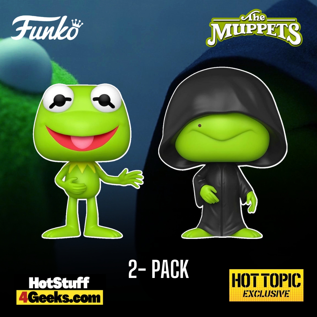Muppets - Kermit and Constantine 2-Pack Funko Pop! Vinyl Figures - Hot Topic Exclusive (2024 release)