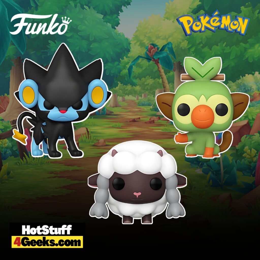 NEW Luxray, Wooloo, and Grookey Funko Pops! 2024 Release