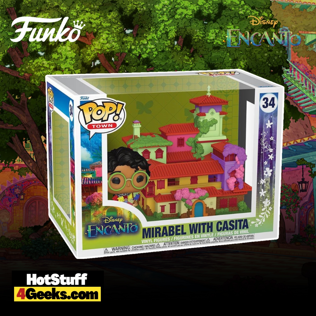 Funko Pop! Disney Encanto: Mirabel with Casita Funko Pop! Town Vinyl Figure