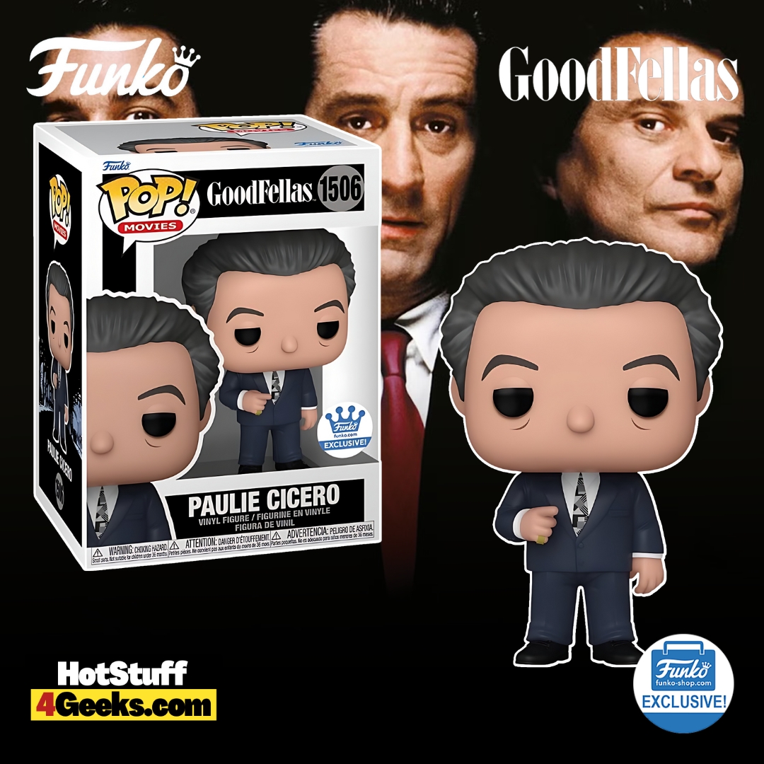 Goodfellas: Paulie Cicero Funko Pop! Vinyl Figure - Funko Shop Exclusive