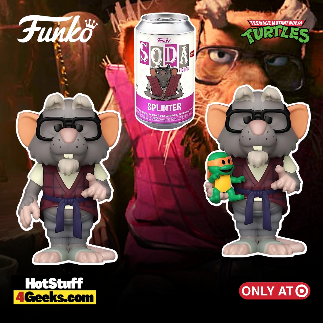 New TMNT Splinter Funko Soda Target Exclusive: 2024 release