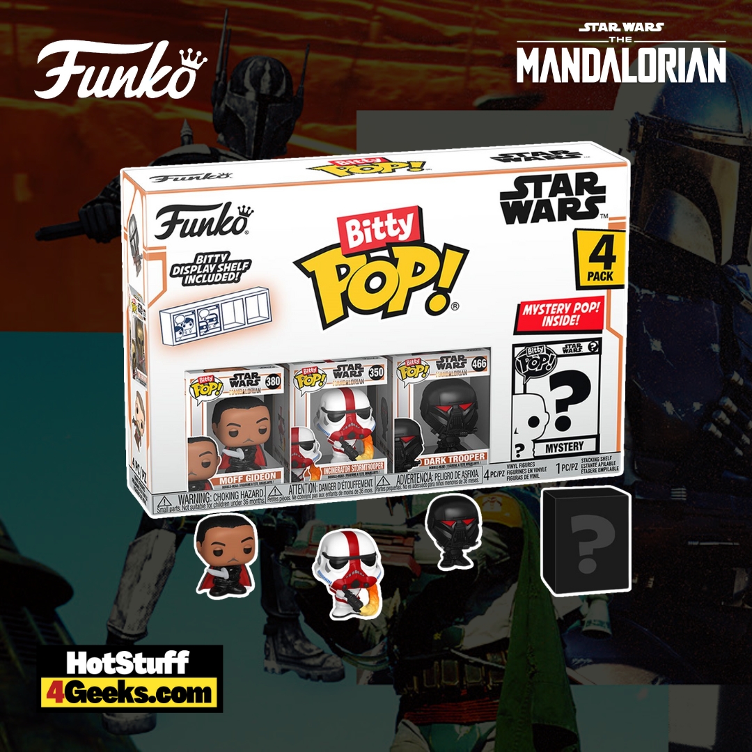 Star Wars The Mandalorian Moff Gideon Bitty Pop! Mini-Figure