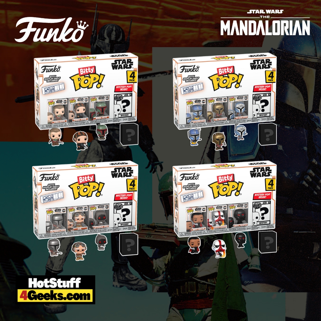 Unveiling the NEW The Mandalorian Bitty Pops (2024 release)