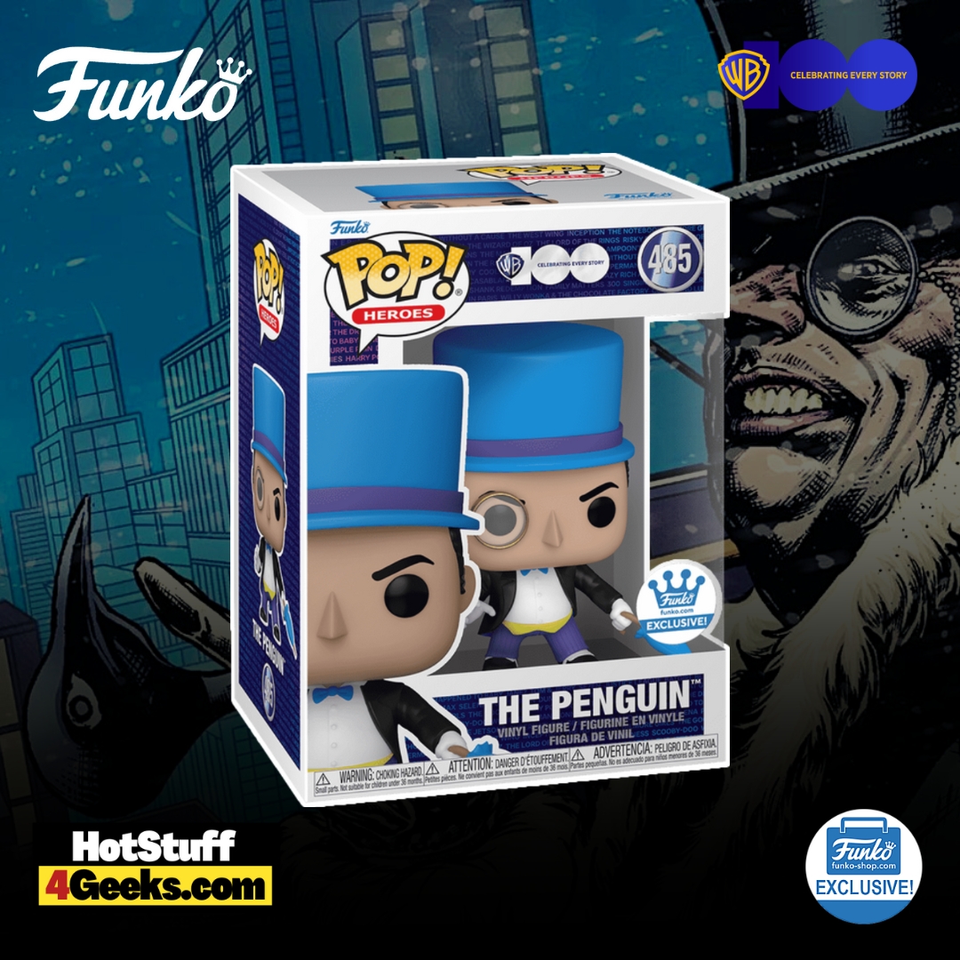 Warner Bros. 100th Anniversary: The Penguin with Umbrella Funko Pop! Vinyl Figure - Funko Shop Exclusive