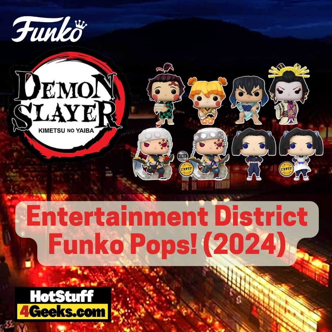 NEW Demon Slayer Entertainment District Funko Pops Unveiled