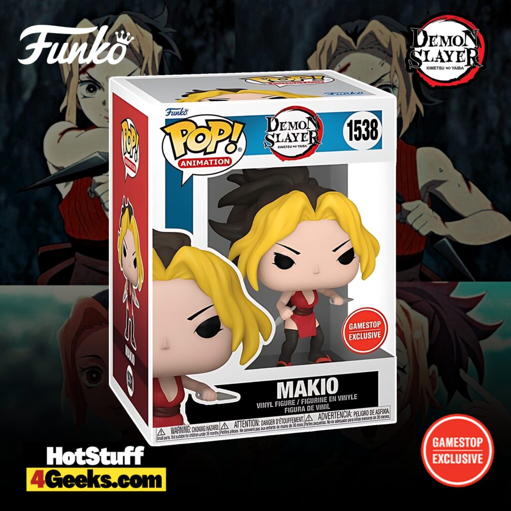 Demon Slayer - Makio Funko Pop! Vinyl Figure – GameStop Exclusive (2024 release)