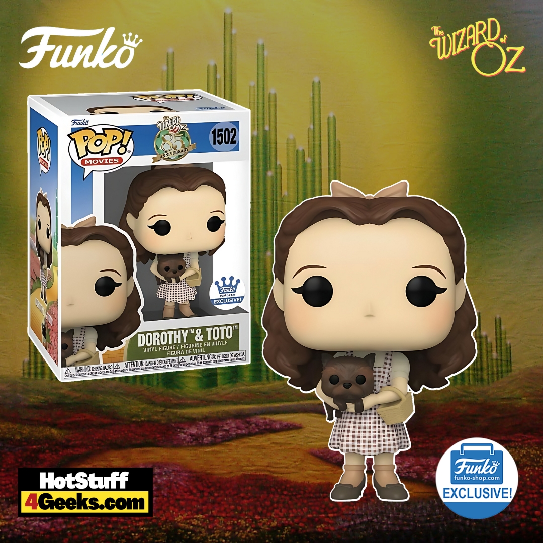 orothy and Toto (Variant) Funko Pop! Vinyl Figure - Funko Shop Exclusive