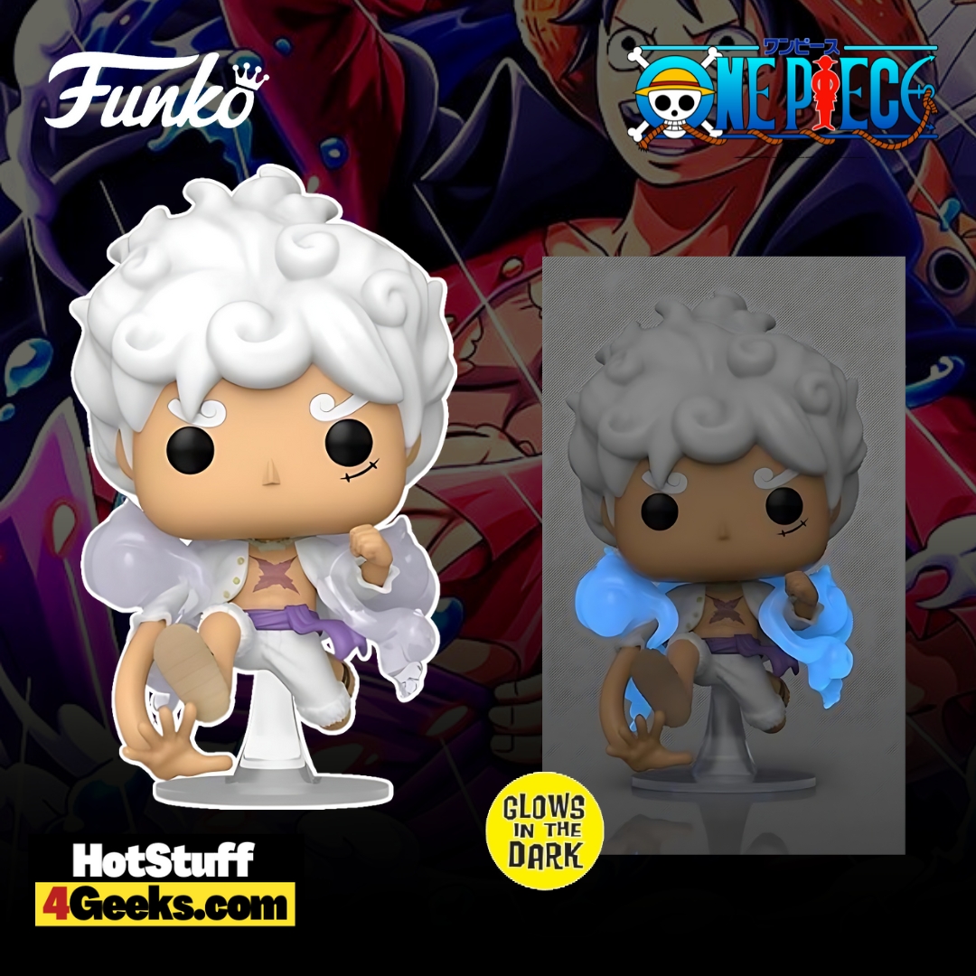 Luffy Gear 5 with Glow-In-the-Dark (GITD) Funko Pop! Vinyl Figure