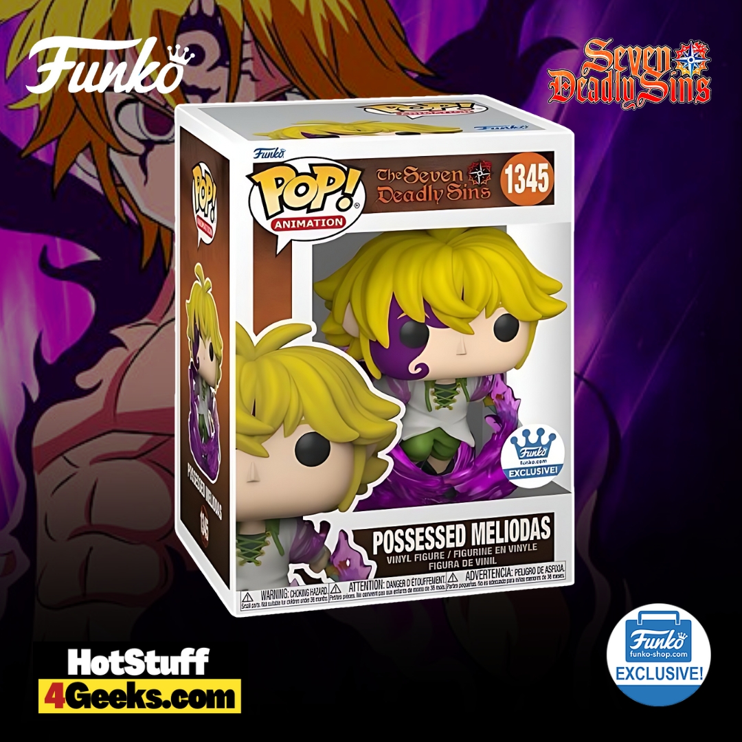 Seven Deadly Sins: Possessed Meliodas Funko Pop! Vinyl Figure – Funko Shop Exclusive (2024 release)